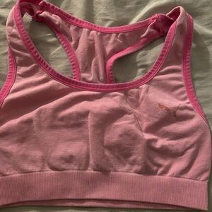 puma girls sports bra